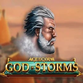 Official Slots logo: Age Of The Gods: God of Storms by Playtech at Slotmafia Casino