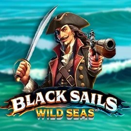 Official Slots logo: Black Sails Wild Seas by Infinity Dragon Studios at Slotmafia Casino