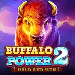 Buffalo Power 2: Hold and Win slot logo by Playson at Slotmafia Casino
