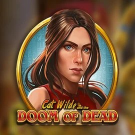 Cat Wilde and the Doom of Dead by Play'n GO, showcased at slotmafias.com – game logo
