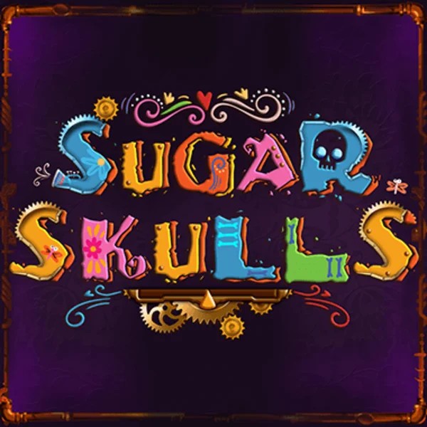 Enjoy Sugar Skulls by Booming Games – logo hosted on slotmafias.com